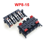 WP4 WP6 WP8 WP10 Speaker Amplifier Positions Connector Terminal Push In Spring 4/6/8/10 Poles Audio Speaker Connector - Image 4
