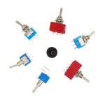ON OFF ON Switches Miniature Toggle Switch Single Pole Double Throw Mini Waterproof Cap Micro Electronic Gadgets Contacts - Image 3