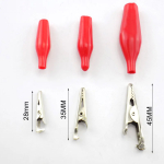 5A 50A Handle Test Probe Metal Alligator Crocodile Clips Connector Connect Socket Plug Black Red for Electrical Car Battery - Image 3