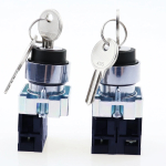 XB2-BG21 XB2-BG33 XB2-BG53 key control knob switch 1NO /2NO 2/3 position self locking / self reset selector Knob switch 22mm - Image 2