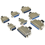 57 Series Centronics Connector Male Female CN14/24/36/50P Ribbon Computer Printer Cable Mount Adapters with Mental Cover - Image 2