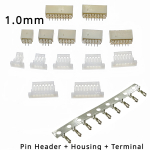 1.0mm Pitch SH1.0 Connetor Horizontal Type 2/3/4/5/6/7/8/9/10P ( Pin Header + Housing + Terminal )