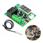XH-W1209 Digital Temperature Control Switch Board with Waterproof NTC Probe Temperature Controller Module 10A One-Channel Relay - Image 2