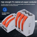 Push-in Terminal Blocks Universal Compact Fast Connector Mini Wire Connector Electrical Compact Splice Electrical Connectors - Image 6