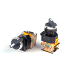 22mm LA38-11X2 LA38-20X3 Self-locking/Latching Long Handle Knob Switch 10A/660V 2 Position 3 Position Selector Switch - Image 3