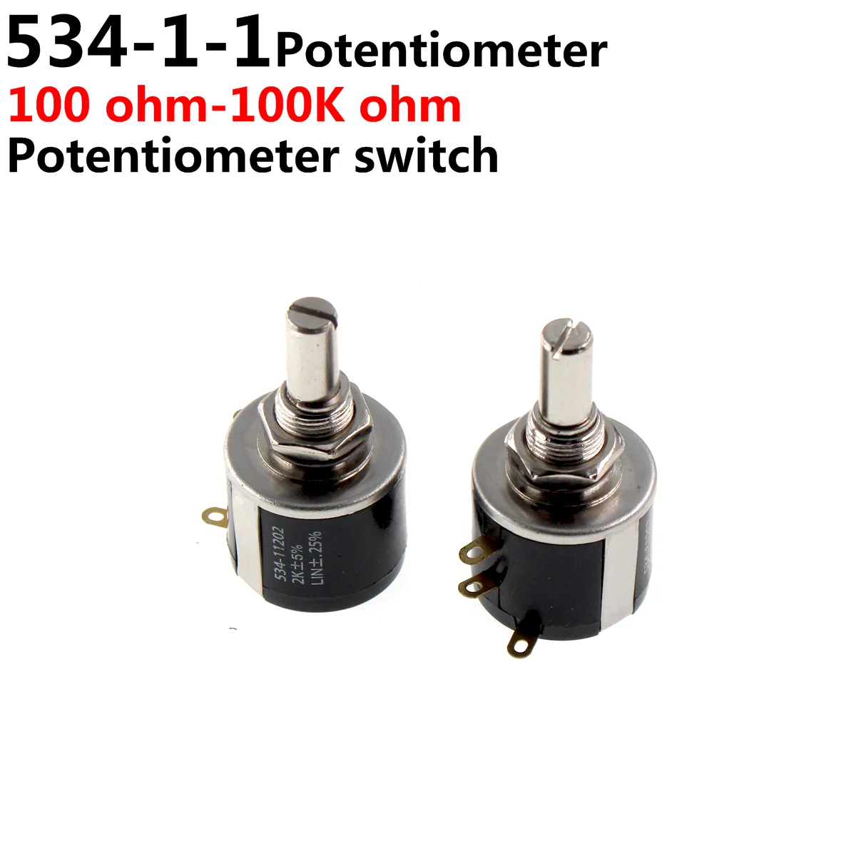 kf-S9023592b1ab24cb6aac3d6825ce6861ei-2PCS-534-1-1-Potentiometer-switch-1K-2K-5K-10K-20K-50K-100K-100R-200R-500R.webp 534-1-1 Potentiometer switch 1K 2K 5K 10K 20K 50K 100K 100R 200R 500R - Image 1