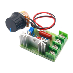 AC 220V 2000W Motor Speed Controller 25A Electronic Voltage Regulator Module High Power Speed Controller Regulation Small Dimmer - Image 6