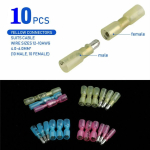 Heat Shrink Bullet Terminal Female Male Electrical Wire Connectors Splice Crimp Terminals 10-22AWG Waterproof Assortment - Image 3
