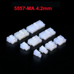 4.2mm Pitch 5557 2*1P/2P/3P/4P~12Pin Plastic Shell Male Plug Wire Connector for PC Computer Graphics Card PCI-E ATX Power
