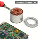 Soldering Iron Tip Cleaner Soldering Cleaning Ball Cleaning Nozzle Tip Copper Wire Cleaner Ball Welding Tip Cleaner - Image 2