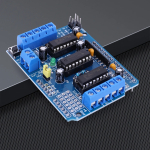 L293D DC Motor Drive Shield Stepper 4.5-36V 4CH Motor Driver Shield Module for Arduino Raspberry Pi DIY Experiments - Image 3
