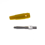 4mm 32A High Current Solderless Screw Side Stackable Banana Plug Connector Copper - Image 3