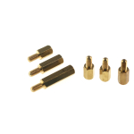 M3 Brass Copper Hex Standoff Hexagon Pillar Column Male-Female External Screw Thread Spacer for PCB Motherboard - Image 4