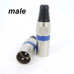 3 Pin XLR Male Female Microphone Audio Wire Cable wire Connector Solder 3 Pole XLR Plug Jack Audio Socket Mic Adapter q10 - Image 4