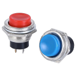16mm Round Momentary Switch 3A125VAC/6A125VAC DS-212 SPST Self-reset Push Button Switch Red/Green/Blue/Yellow/White/Black - Image 4