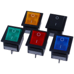 KCD4 Latching Rocker Switch Power Switch ON-OFF 2 Position I/O 4 Pins Electrical equipment with Light 16A 250VAC 20A 125VAC - Image 4