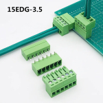 2.54mm 5.08mm pitch 15EDG KF2EDG 3.5mm 3.81mm PCB Screw Terminal Block 2-12Pin Male Plug Female Socket Pin Header Wire Connector - Image 3