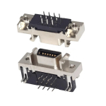 MDR Servo driver SCSI Connector HPCN Slot Type 14/20/26/36/50 pin female plug 180 90 Degree right angle Through Holes pcb - Image 5