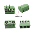 3.96mm KF396 2/3Pin Spliceable PCB Screw Terminal Blocks Wire Connector Pitch 3.96mm Pluggable Plug-in PCB Terminals - Image 3