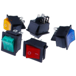 KCD4 Latching Rocker Switch Power Switch ON-OFF 2 Position I/O 4 Pins Electrical equipment with Light 16A 250VAC 20A 125VAC - Image 5