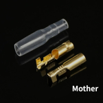 4.0 bullet Crimp terminal car electrical wire connector diameter 4mmFemale + Male + Case Cold press terminal - Image 5