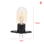 20W Microwave Oven Bulb Refrigerator Lighting Bulb Base With Holder Replacement Universal - Image 3