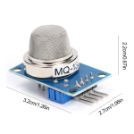 MQ-136 Gas Detection Sensor Module ZYMQ-135 Hazardous Gas Detection Module AC 5V for Liquefied Petroleum Gas Butane - Image 5