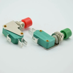 3 Pins Red green Signal PushButton Switch 16A 125V/250V AC Momentary SPDT 1 NO 1 NC reset Switch DS438 KW3-0Z-2 - Image 2