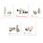 BNC RCA male female to RCA F BNC male female connector Converter plug jack angel RF RG59 Q9 Coaxial video Cable splitter p1 - Image 4