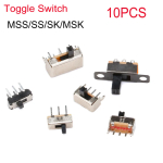 Power Switch Sliding Toggle Switch Single And Double Row In-Line Horizontal Gear 2 Gear 3 Gear Fluctuation Band