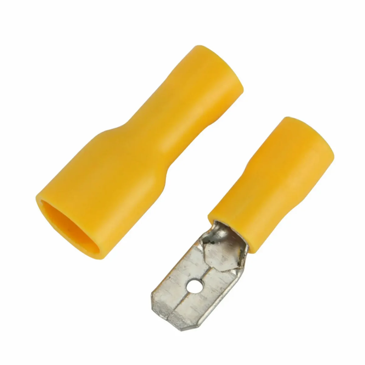 Insulated Female&Male Crimp Spade Terminals Wire Butt Connector Electrical Wire Cable Connecors Assorted Kit - Image 3