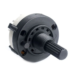 RS26 1 Pole 12 Position/2 Pole 6 Position/3 Pole 4 Position/4 Pole 3 Position Selectable Band Rotary Channel Selector Switch - Image 3