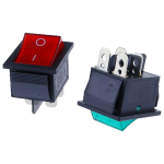 KCD4 Latching Rocker Switch Power Switch ON-OFF 2 Position I/O 4 Pins Electrical equipment with Light 16A 250VAC 20A 125VAC - Image 3
