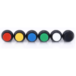 PBS-11A PBS-11B 12mm self-locking Self-Recovery Plastic Push Button Switch momentary 3A 250V AC 2PIN 6Color - Image 2