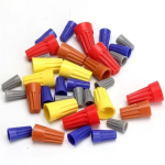 Fast Connector Spring Cap Crimp End Terminal AWG24-7 Insulated Electrical Insert Splice Rotating Wire Connection - Image 2