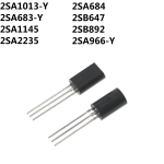 2SA1013-Y 2SA1145 2SA2235 2SA683-Y 2SA684 2SA966-Y 2SB647 2SB892 triode transistor TO-92L DIP