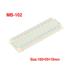 Breadboard MB-102/SYB-130/SYB-46/Mini 400 Holes Solderless Breadboard Mini Universal PCB Experimental Circuit DIY Breadboard - Image 4