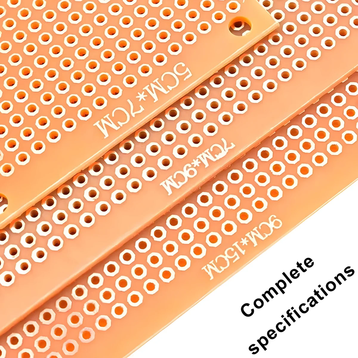 Prototype Paper PCB Universal Board Single Sided Matrix Circuit Boards DIY Experiment 5x7 7x9 9x15 12x18 13x25 15x18 - Image 4