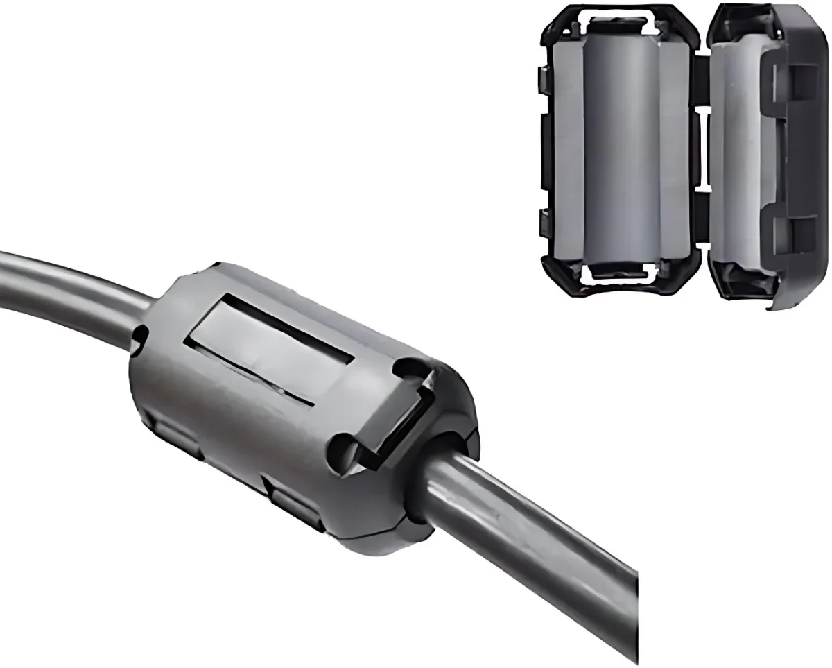Anti-interference Snap Ferrite Filter For Cable Ferrite Core Choke Clip EMC Inner Diameter 3.5/5/7/9/11/13MM Degaussing Filter - Image 2
