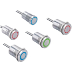 Electric Contacts IP68 Touch Switch Waterproof Button Led Momentary Induction 16/19/22/25/30mm Fix on Off Switches 24v 12v 110v - Image 4