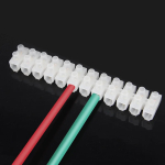 12 Position Barrier Terminal Strip Block White X3-0512 X3-1012 X3-2012 X3-3012 X3-6012 Nylon Plastic Terminal - Image 5