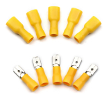 Insulated Female&Male Crimp Spade Terminals Wire Butt Connector Electrical Wire Cable Connecors Assorted Kit - Image 5