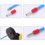 E0508 E7508 E1008 E1508 E2508 Insulated Ferrules Terminal Block Cord End Wire Connector Electrical Crimp Terminator - Image 5