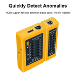 Network Cable Tester Wire Line Finder Multifunction Industrial Control Elements for RJ45 RJ11 HDMI Customized - Image 4