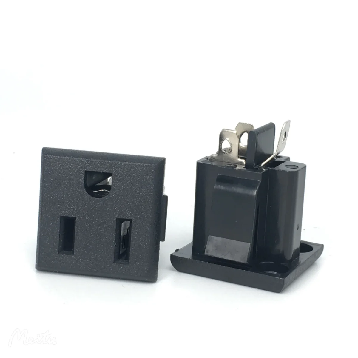 Black Copper 10/16A 250V American Japan Australian British EU Germany French Brazil Universal Electrical AC power socket - Image 3