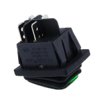 30x22 Heavy Duty Waterproof Rocker Switch 12V Red LED 220V Light Illuminated 16A 250VAC KCD4-201 DPST Switch 4pin - Image 6