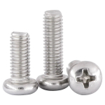 304 Stainless steel M2 M2.5 M3 M3.5 M4 M5 M6 M8 Round Pan Head Phillips Machine Screw Button Head Cap Cross Bolt - Image 5