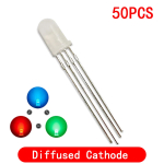 5mm full-color LED RGB red/green/blue Common Cathode/Anode Four feet transparent highlight color light 5mm diode colorful - Image 6