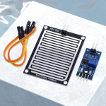 Rain Water Sensor Relay Control Module 3.3V-5V Rain Foliar Leaf Moisture Sensor Relay Module LM393 High Sensitivity for Arduino - Image 3