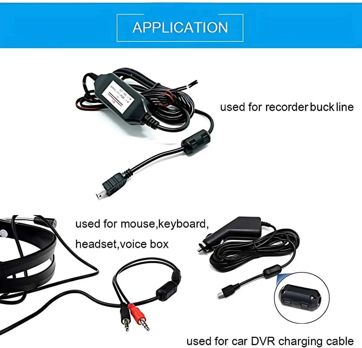 Anti-interference Snap Ferrite Filter For Cable Ferrite Core Choke Clip EMC Inner Diameter 3.5/5/7/9/11/13MM Degaussing Filter - Image 3